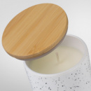 NATURA Candle with Bamboo Lid+lid