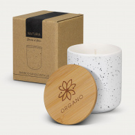 NATURA Candle with Bamboo Lid image