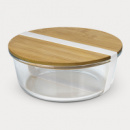 NATURA Iris Glass Food Container+closed