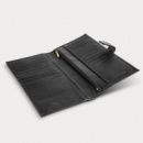 Pierre Cardin Leather Passport Wallet+open