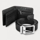 Pierre Cardin Leather Wallet Belt Gift Set+unbranded