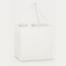 City Shopper Tote Bag+White