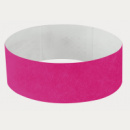 Tyvek Wrist Band+Neon Pink