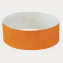 Tyvek Wrist Band+Neon Orange