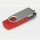 Helix Flash Drive+Silver Red