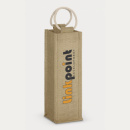 Napoli Jute Wine Carrier+Natural