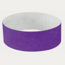 Tyvek Wrist Band+Purple