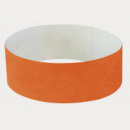 Tyvek Wrist Band+Orange