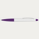 Spark Stylus Pen White Barrel+Purple