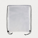 Pronto Drawstring Backpack+White