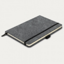 RPET Felt Hard Cover Notebook+Grey angle