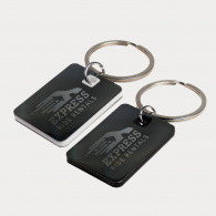 Rectangle Stainless Steel Keytag image