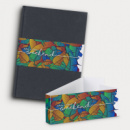 Recycled Cotton Hard Cover Notebook+bellyband