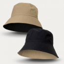 Reversible Ripstop Bucket Hat+Black Taupe