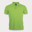 SOLS Prime Mens Polo Shirt+Apple Green
