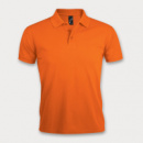SOLS Prime Mens Polo Shirt+Orange