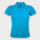 SOLS Prime Womens Polo Shirt+Aqua