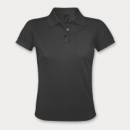SOLS Prime Womens Polo Shirt+Black