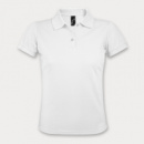 SOLS Prime Womens Polo Shirt+White