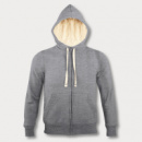 SOLS Sherpa Unisex Zipped Sweatshirt+Grey