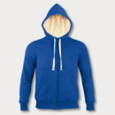 SOLS Sherpa Unisex Zipped Sweatshirt+Royal Blue