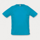 SOLS Sporty Mens T Shirt+Aqua