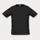 SOLS Sporty Mens T Shirt+Black