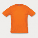 SOLS Sporty Mens T Shirt+Orange v2
