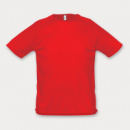 SOLS Sporty Mens T Shirt+Red