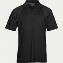 STORMTECH Mens Piranha Performance Polo+Black