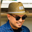 Santiago Fedora Hat+in use