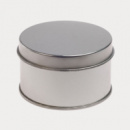 Silver Round Tin+unbranded