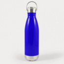 Soda Bottle with Hanger Lid+Dark Blue