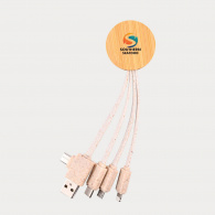 Sprite Round Bamboo Charging Cable image