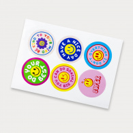 Sticker Sheet 80mm Circle (Gloss) image