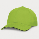 Swift Cap Black Trim+Bright Green