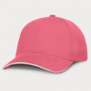 Swift Cap White Trim+Pink