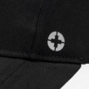 Swiss Peak 5 Panel Cap+logo detail