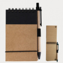 Tradie Cardboard Notebook with Pen+Black