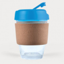 Vienna Coffee Cup Cork Band+Light Blue