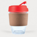 Vienna Coffee Cup Cork Band+Red