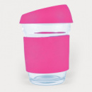 Vienna Coffee Cup Silicone Lid+Pink