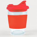 Vienna Coffee Cup Snap Lid+Red