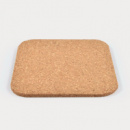 Villa Cork Square Coaster+angle