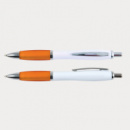 Viva Pen White Barrel+Orange