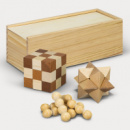 Wooden Brain Teaser Set+puzzles