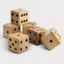 Wooden Yard Dice Game+dice