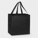 City Shopper Tote Bag+Black