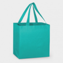 City Shopper Tote Bag+Teal2