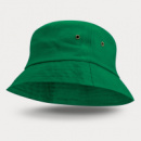 Bondi Premium Bucket Hat+Dark Green